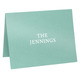 Tailored Name Folded Shimmer Note Cards Image 5 of 9